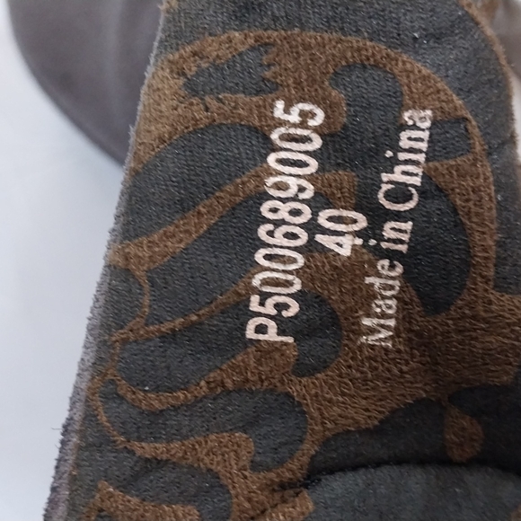 EUC Fly London Yegi Suede Wedge Boots  - EU 40/ US 9 - 9.5 - Picture 10 of 10